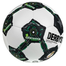 Piłka nożna Derbystar DFB Brilliant Replica v25 (sezon 2025/2026) biała/czarna